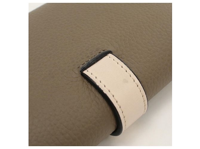 Portefeuille Tri-Fold Loewe Gris Marron - vue 7