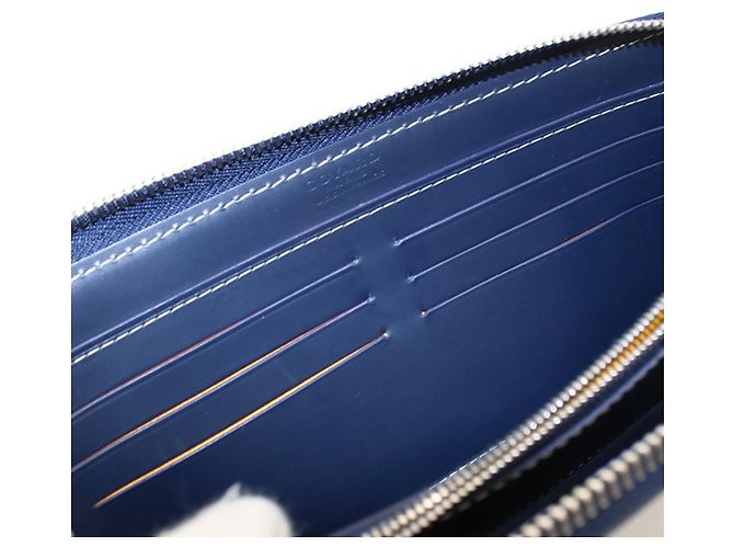 Cartera Goyard Matignon GM en lona Navy Azul marino - vista 5