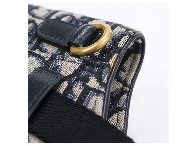 Christian Dior Navy Umhängetasche Marineblau - Ansicht 5