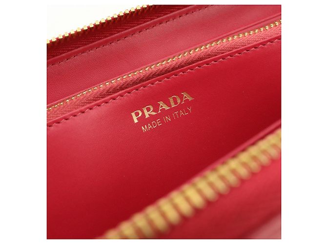 Prada langes Portemonnaie rosa Pink - Ansicht 4