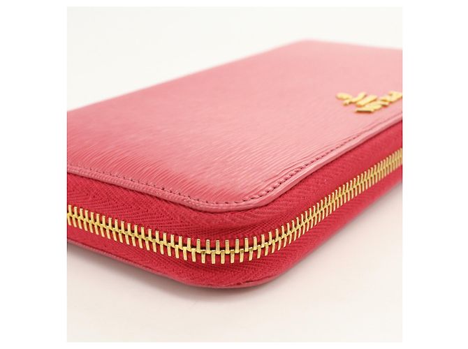 Prada langes Portemonnaie rosa Pink - Ansicht 8