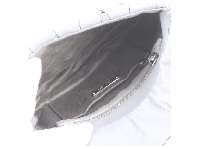 Bolso bandolera con cadena Miu Miu Matelassé Castaño - vista 7