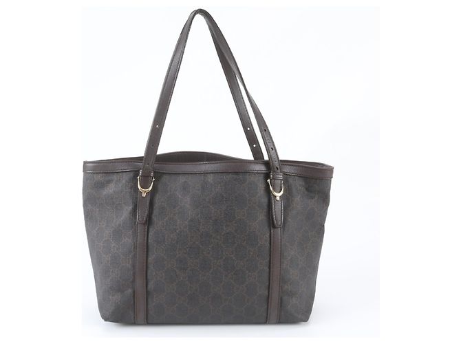 Gucci GG Supreme Tote Bag dunkelbraun - Ansicht 3
