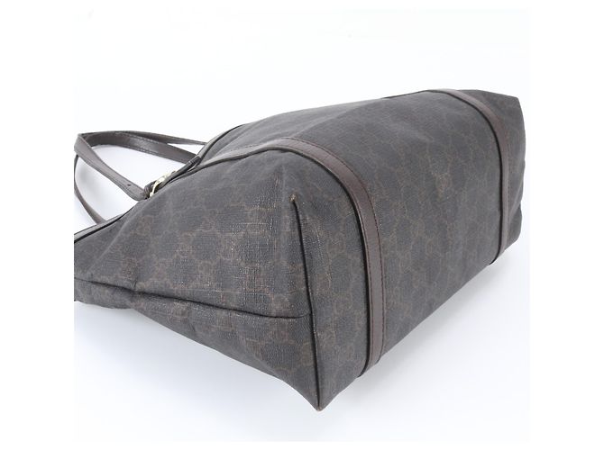 Gucci GG Supreme Tote Bag dunkelbraun - Ansicht 4