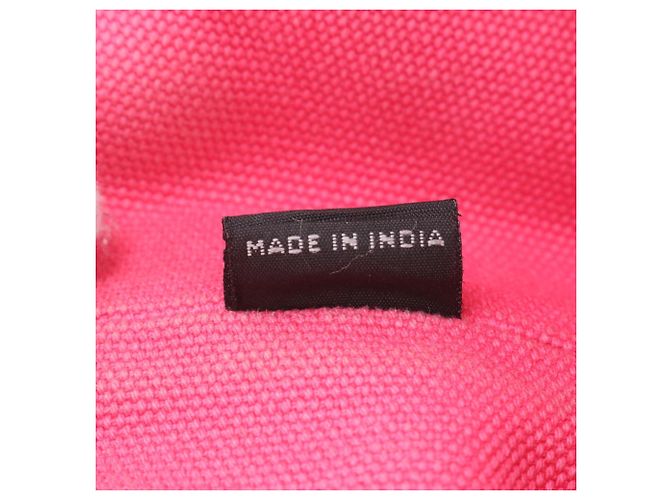 Prada Canapa Handbag/Tote Bag Pink - view 12