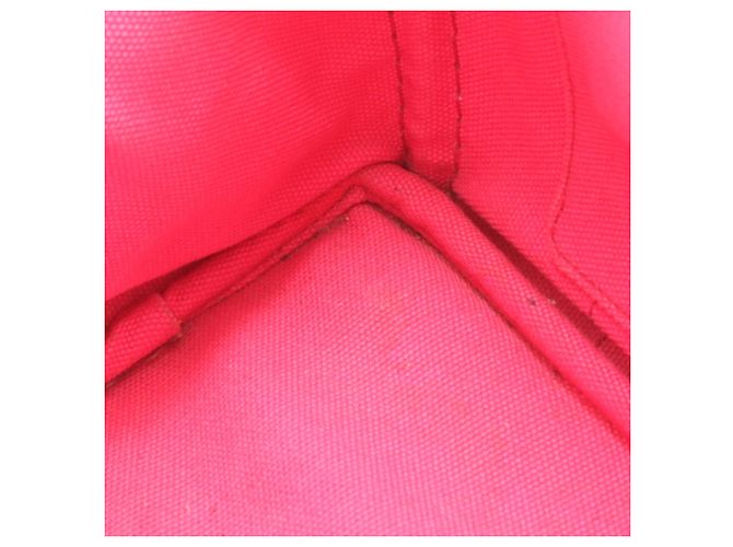 Prada Canapa Handbag/Tote Bag Pink - view 8