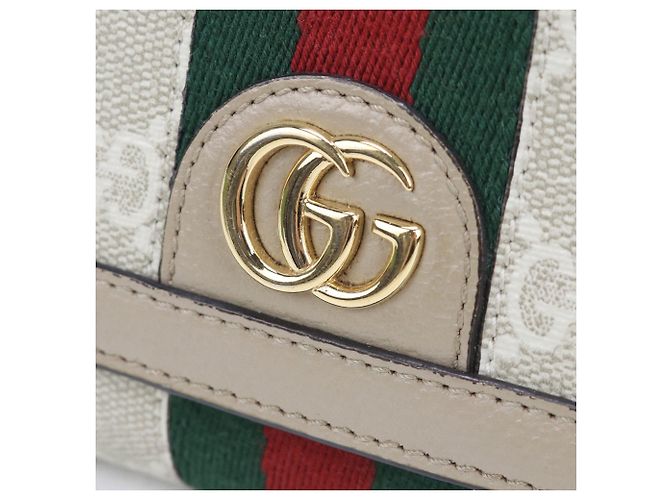 Gucci Bi-fold Wallet in Beige - view 7