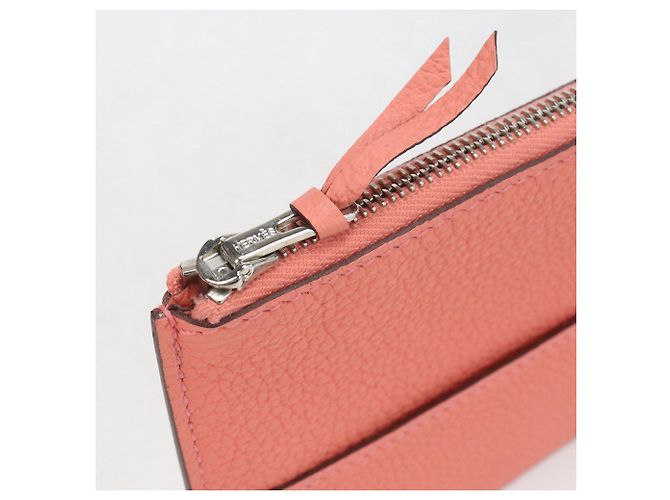 Dogon Hermès Hermes Bi-fold Long Wallet in Pink - view 7