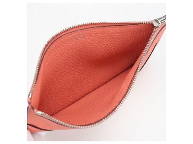 Dogon Hermès Hermes Bi-fold Long Wallet in Pink - view 8