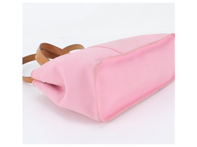 Hermès Hermes Cabas Elan PM Borsa a Tracolla e Tote 2-Way Rosa Cammello - vista 6