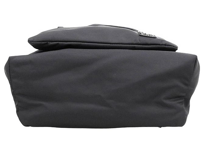 Zaino Anya Hindmarch Eco Nylon Nero - vista 4