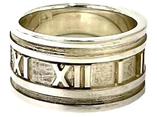 Autre Marque Anello Tiffany Vintage Atlas Argento - vista 5