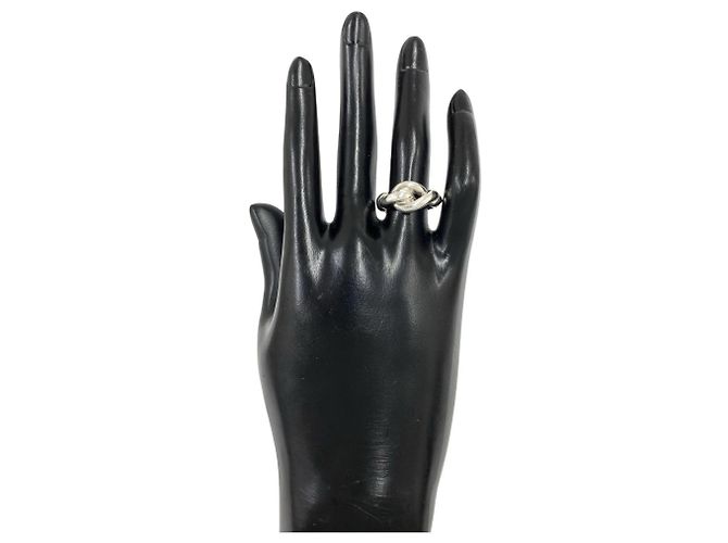Ring Hermès Anello Vintage Torsade HERMES Argento - vista 2