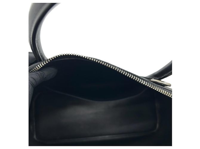 Hermès Bolsa de mão HERMES Bolide 31 em couro Box Calf Preto - vista 10