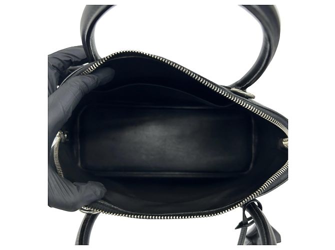 Hermès Bolsa de mão HERMES Bolide 31 em couro Box Calf Preto - vista 9
