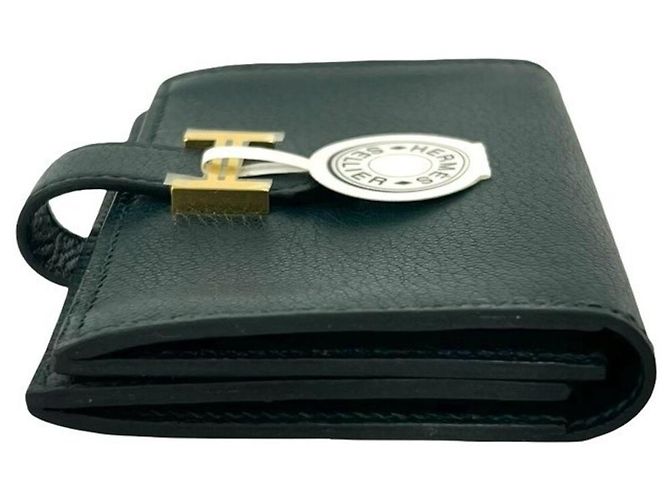 Hermès Hermes Bearn Business Card Holder Green - view 4