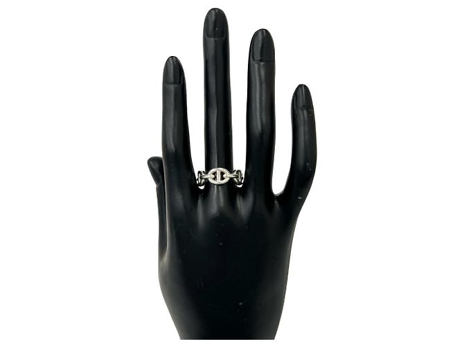 Hermès Hermes Enchainée PM Ring Silber - Ansicht 2