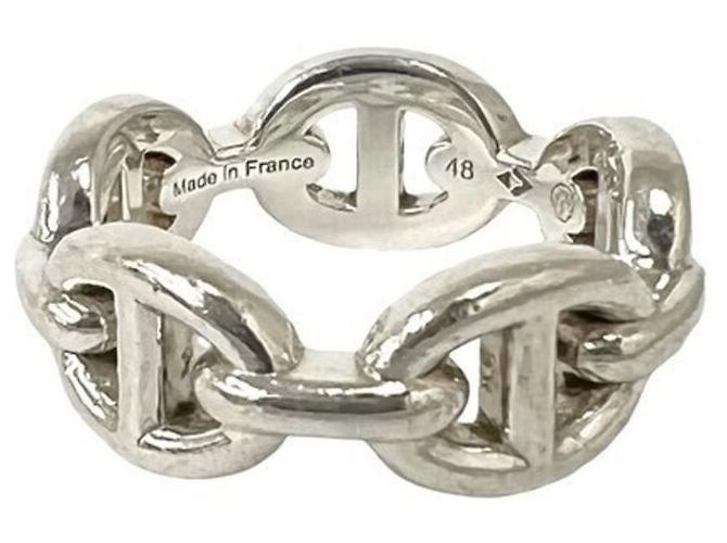 Hermès Hermes Enchainée PM Ring Silber - Ansicht 5