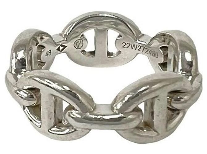 Hermès Hermes Enchainée PM Ring Silber - Ansicht 6