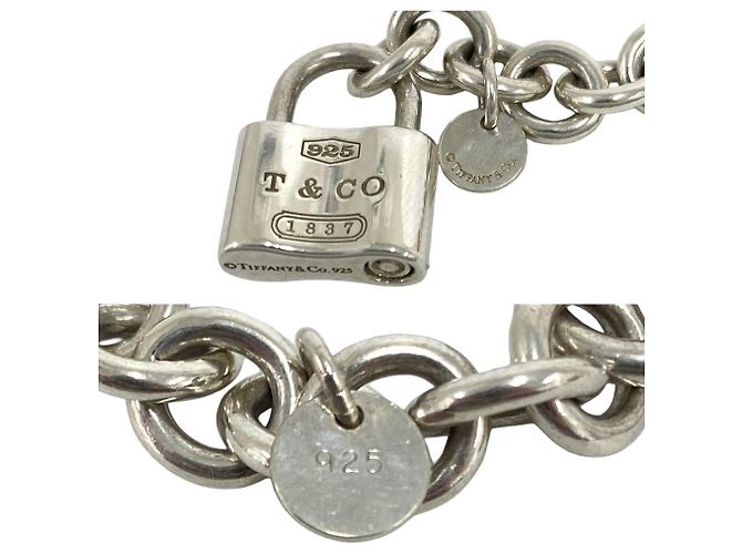Autre Marque Bracciale a Catena Tiffany Vintage 1837 Cadena Charm - vista 3