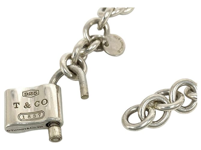 Autre Marque Bracciale a Catena Tiffany Vintage 1837 Cadena Charm - vista 4