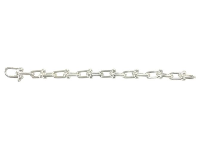 Autre Marque Bracciale a maglie grandi con charm Tiffany HardWear Argento - vista 6