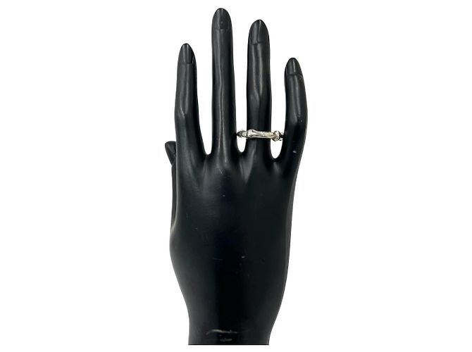 Autre Marque Anello Tiffany Vintage Bamboo Argento - vista 2
