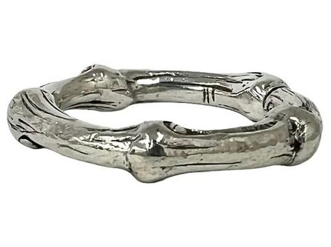 Autre Marque Anello Tiffany Vintage Bamboo Band Argento - vista 6
