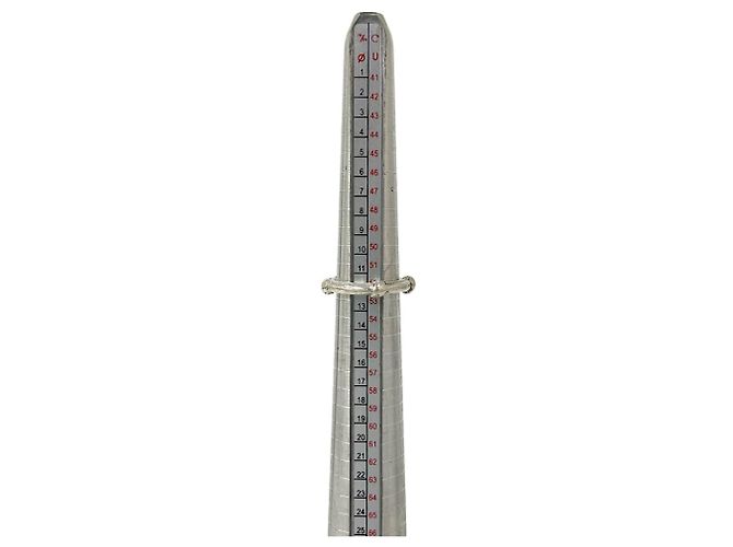 Autre Marque Anello Tiffany Vintage Bamboo Band Argento - vista 7