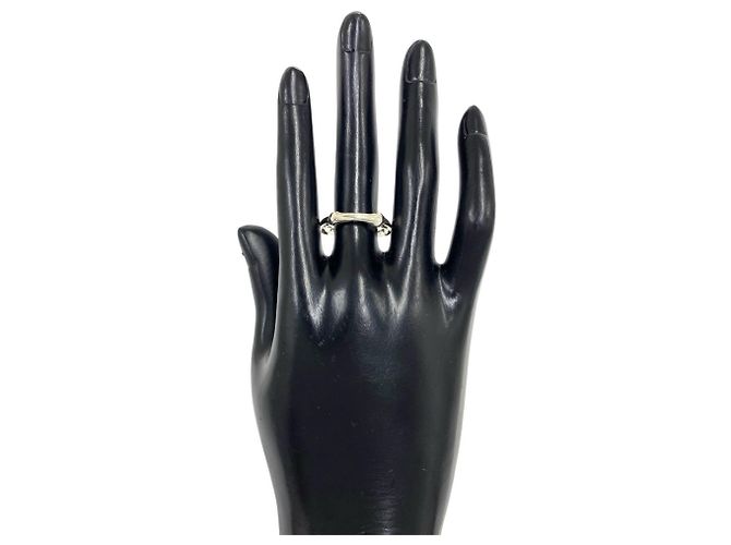 Autre Marque Anello Tiffany Vintage Bamboo Argento - vista 2