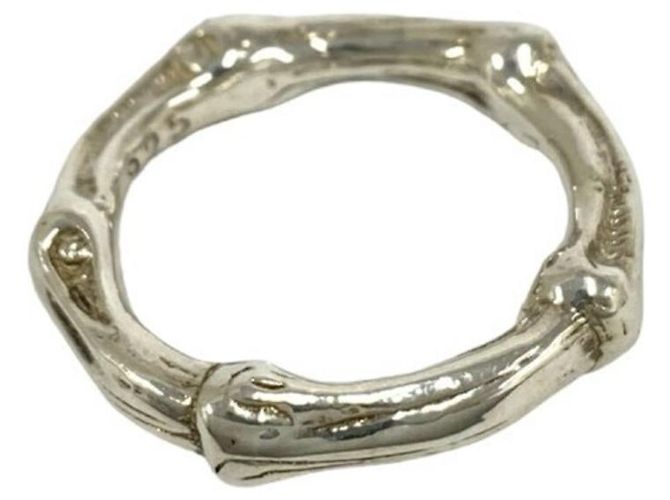 Autre Marque Anello Tiffany Vintage Bamboo Argento - vista 5