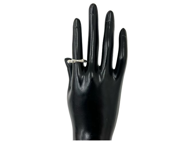 Autre Marque Anello Tiffany Vintage Bamboo Argento - vista 2