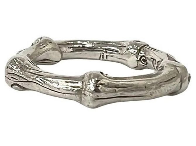 Autre Marque Anello Tiffany Vintage Bamboo Argento - vista 4