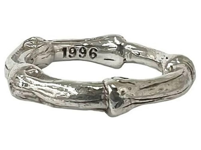 Autre Marque Anello Tiffany Vintage Bamboo Argento - vista 5