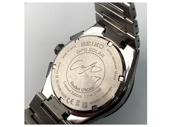 Orologio da Polso Seiko Astron Modello Shohei Ohtani da Uomo - vista 9