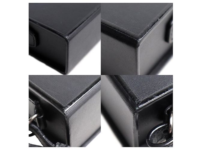 Bolsa de Ombro Box FENDI Preto - vista 5