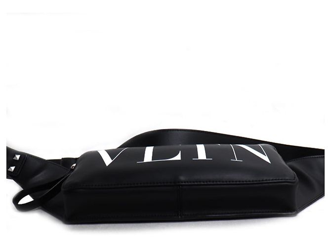 Borsa a tracolla Valentino VLTN Logo Nero - vista 3