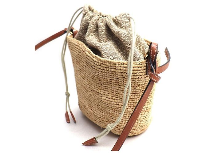 Sac à épaule Loewe Anagram Pochette Basket - vue 2