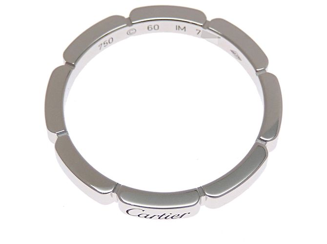 Panthère Cartier 18K White Gold Band Ring - view 3