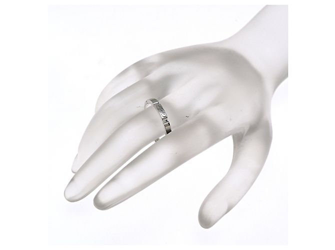 Panthère Cartier 18K White Gold Band Ring - view 6