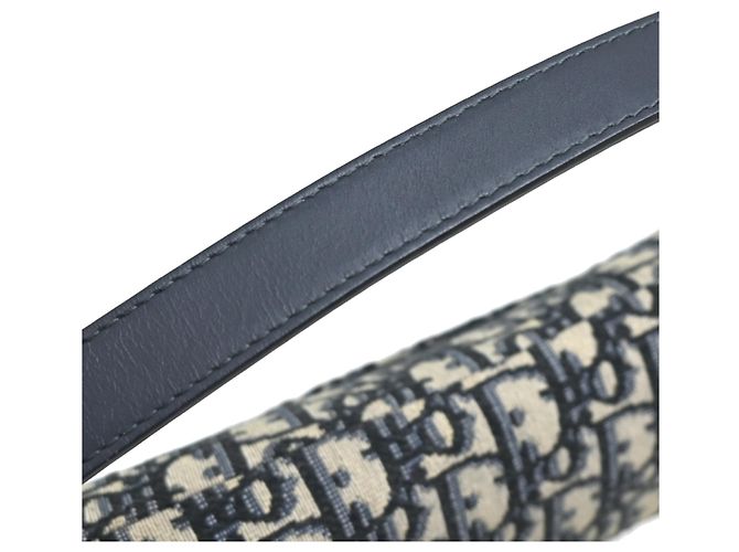 Bolso Saddle Christian Dior Dior Trotter Azul marino - vista 5