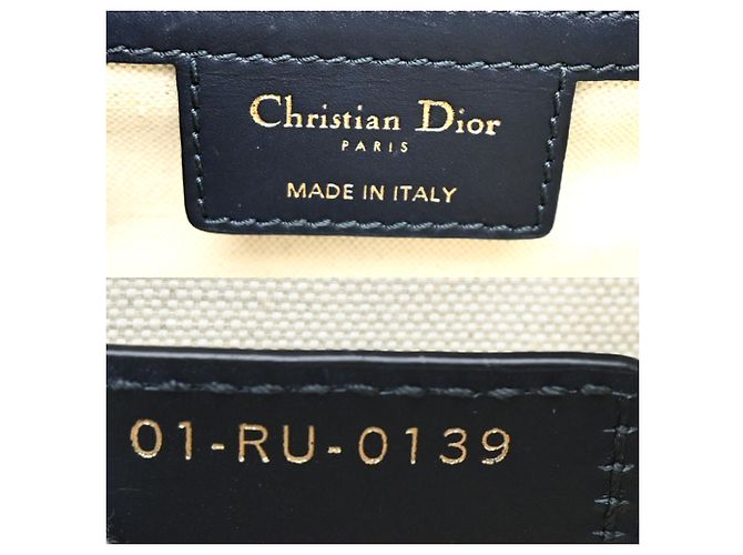 Bolso Saddle Christian Dior Dior Trotter Azul marino - vista 8
