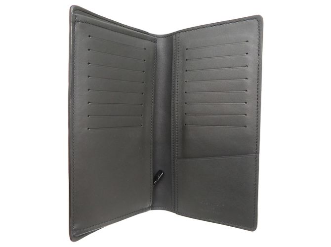 Louis Vuitton Brazza Herren-Langbrieftasche Schwarz - Ansicht 5