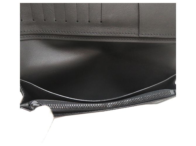 Louis Vuitton Brazza Herren-Langbrieftasche Schwarz - Ansicht 6