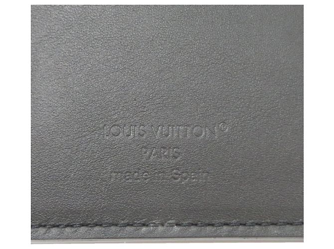 Louis Vuitton Brazza Herren-Langbrieftasche Schwarz - Ansicht 8