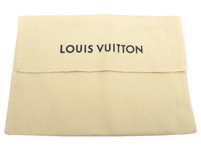 Louis Vuitton Portefeuille Zoe Women's Tri-fold Wallet Castaño - vista 9