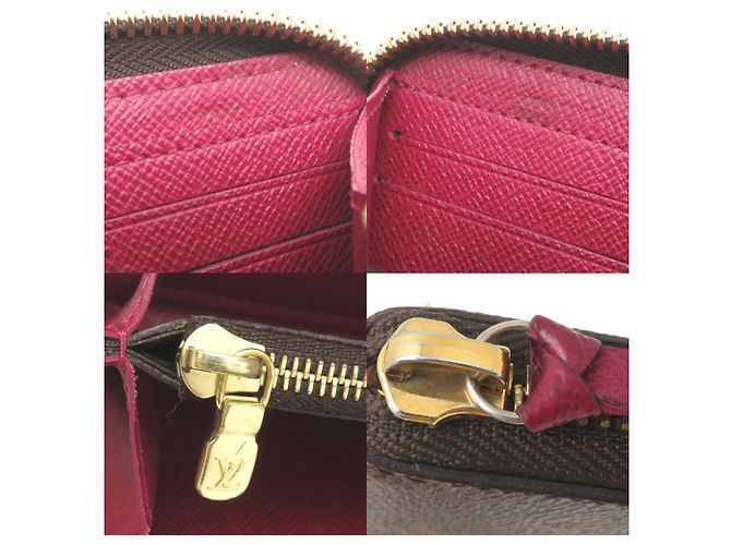 Louis Vuitton Portefeuille Clemence Long Wallet Fuschia - Ansicht 10