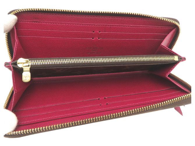 Louis Vuitton Portefeuille Clemence Long Wallet Fuschia - Ansicht 5