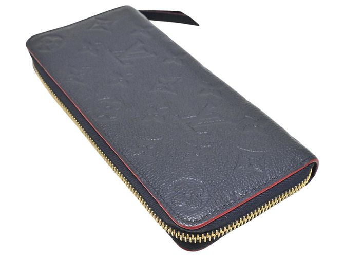 Louis Vuitton Portefeuille Clemence Long Wallet Rosso - vista 4