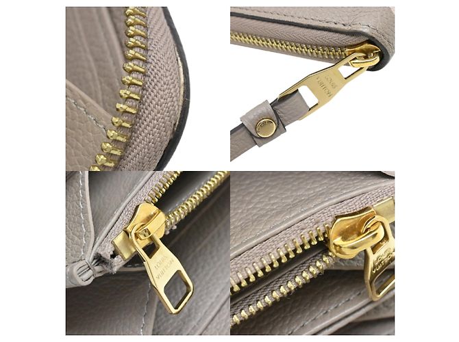 Cartera Bi-Fold Zippy Louis Vuitton Gris Crudo - vista 8